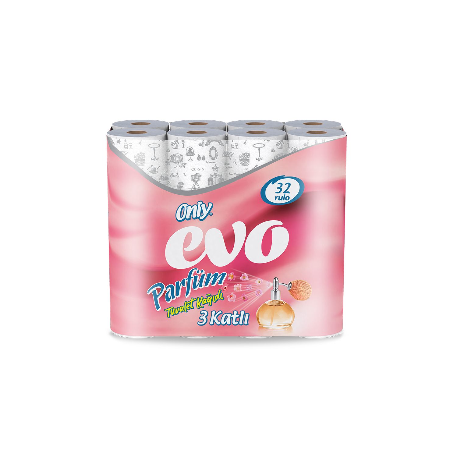 Only Evo Parfüm Tuvalet Kağıdı 3 x 32 Rulo