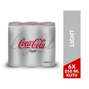 Coca-Cola Light 6X250 Ml Kutu