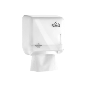 Rulopak R-1319-S Mini Tekçek Tuvalet Kağıdı Dispenseri Beyaz