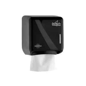 Rulopak R-1319 S Mini Tekçek Tuvalet Kağıdı Dispenseri Siyah