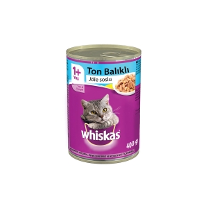 Whiskas Konserve Ton Balıklı Kedi Maması 400Gr