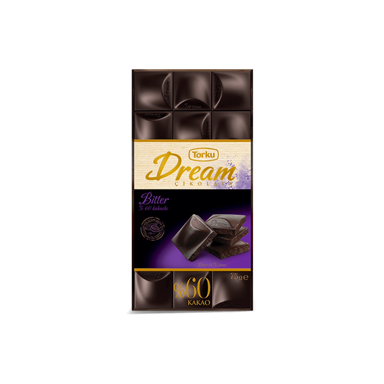 Torku Dream %60 Bitter Çikolata 75 Gr